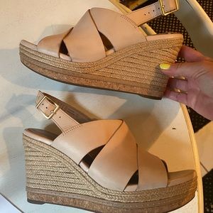 Clark’s wedge sandals